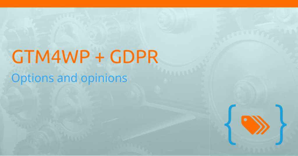 gtm4wp google tag manager gdpr